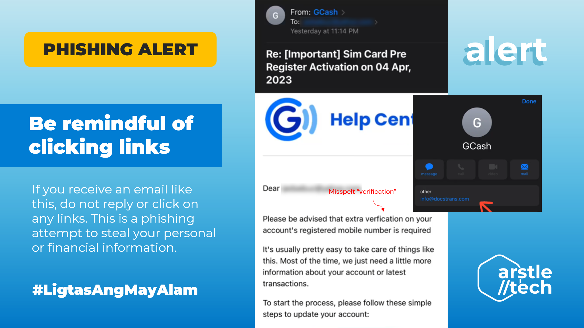 Featured image for Watch Out for This Phishing Email Targeting Gcash Account Holders